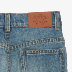 Gucci Trousers*Boys Blue Straight Leg Denim Jeans