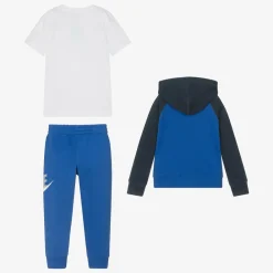 Nike Gifts|Tracksuits*Boys Blue Swoosh Tracksuit Set