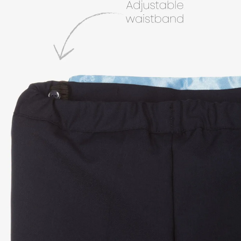 Andreeatex Suits|Suits*Boys Blue Velour Suit