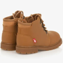 Chipmunks Boots|Boots*Boys Brown Faux Leather Boots