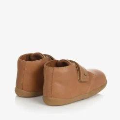Bobux Boots|Boots*Boys Brown Leather First-Walker Boots