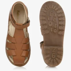 Falcotto by Naturino Sandals|Sandals*Boys Brown Leather Sandals