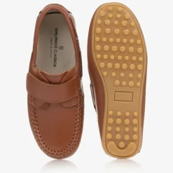 Childrens Classics Loafers & Moccasins|Loafers & Moccasins*Boys Brown Leather Shoes