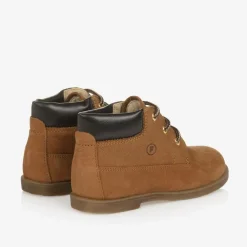 Falcotto by Naturino Boots|Boots*Boys Brown Nubuck Leather Boots