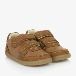 Bobux IWalk Trainers|Trainers*Boys Brown Suede Leather Trainers