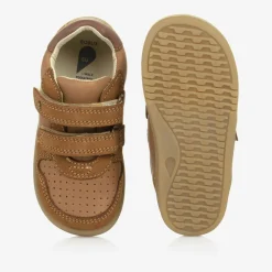 Bobux IWalk Trainers|Trainers*Boys Brown Suede Leather Trainers