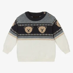 Mayoral Tops*Boys Cotton & Wool Knit Sweater