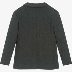 Mayoral Coats & Jackets*Boys Dark Grey Jersey Blazer