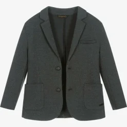Mayoral Coats & Jackets*Boys Dark Grey Jersey Blazer