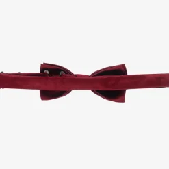 Romano Clothing Accessories*Boys Dark Red Satin Bow Tie (10cm)