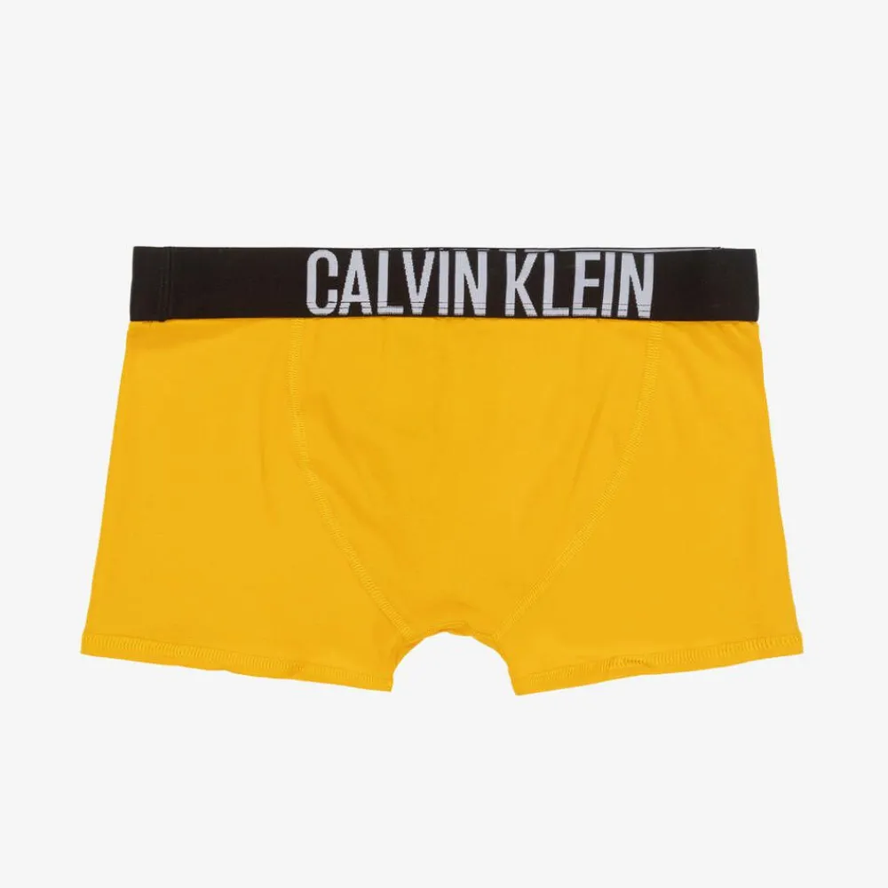Calvin Klein Underwear*Boys Green Cotton Boxer Shorts (5 Pack)