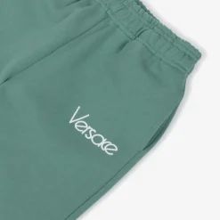 Versace Trousers*Boys Green Cotton Joggers