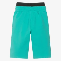 AIGNER Shorts*Boys Green Cotton Shorts