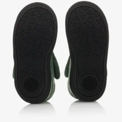 Chipmunks Slippers|Slippers*Boys Green Dinosaur Velcro Slippers