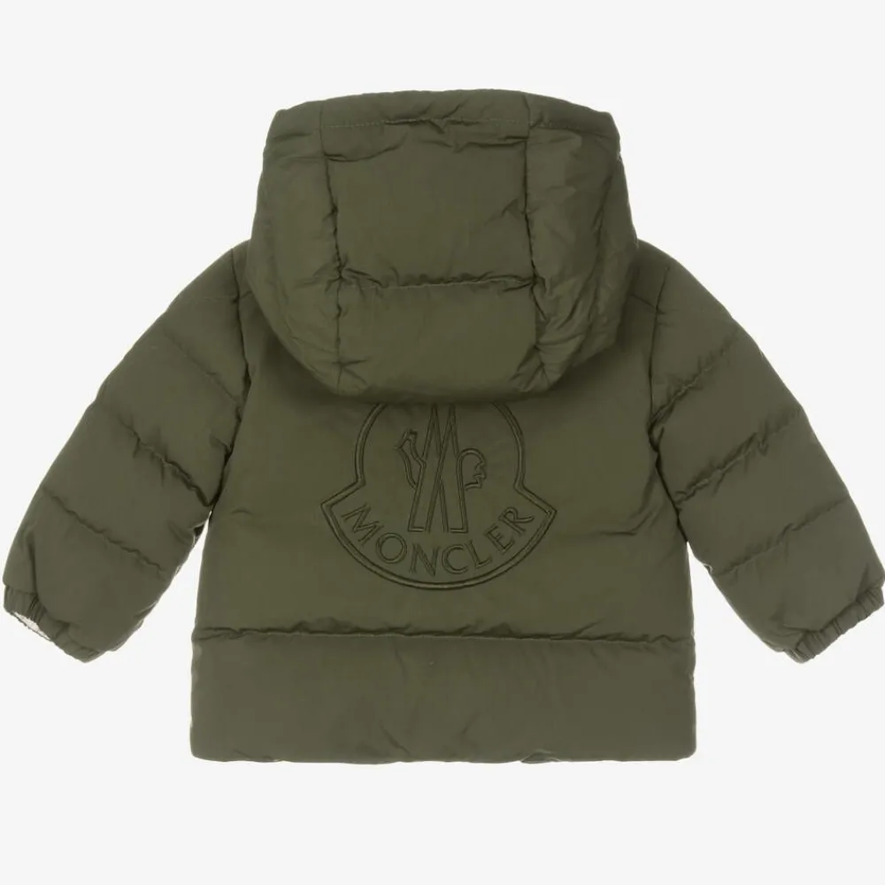 Moncler Enfant Coats & Jackets*Boys Green Eric Down Puffer Jacket