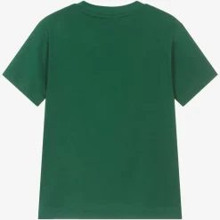 HUGO Tops*Boys Green Organic Cotton T-Shirt