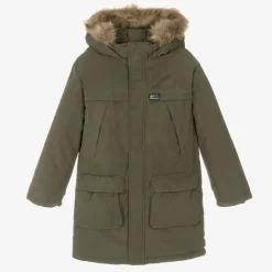 Mayoral Coats & Jackets*Boys Green Parka Coat