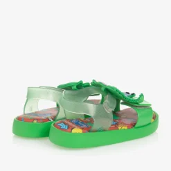 Mini Melissa Sandals|Sandals*Boys Green Peppa Pig Jelly Sandals