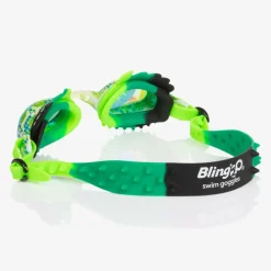 Bling2o Swimwear*Boys Green Snake Swimming Goggles