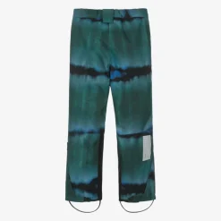Molo Snowwear*Boys Green Tie-Dye Ski Trousers TieDyeMagic
