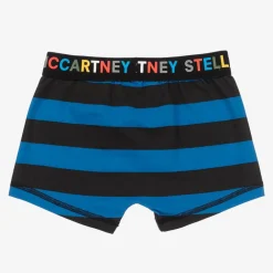Stella McCartney Kids Underwear*Boys Grey & Blue Boxer Shorts (2 Pack)