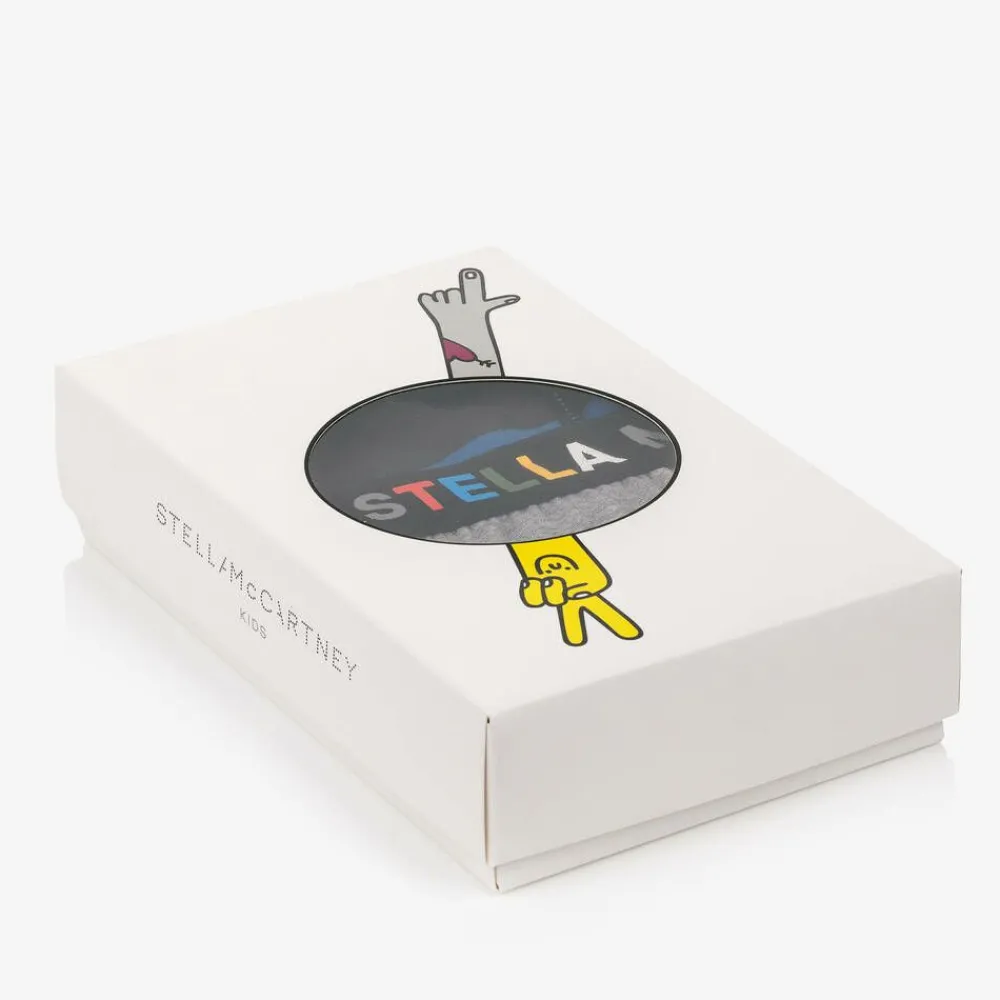 Stella McCartney Kids Underwear*Boys Grey & Blue Boxer Shorts (2 Pack)