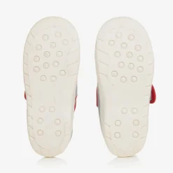 Playshoes Slippers|Slippers*Boys Grey & Red Car Slippers