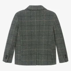 Mayoral Coats & Jackets*Boys Grey Check Blazer