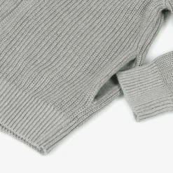 Tommy Hilfiger Tops*Boys Grey Cotton Knit Cardigan