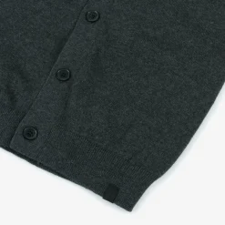 Mayoral Tops*Boys Grey Cotton Knit Waistcoat