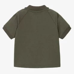 Emporio Armani Tops*Boys Grey Cotton Polo Shirt