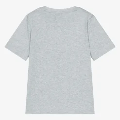 BOSS Tops*Boys Grey Cotton T-Shirt