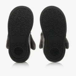 Chipmunks Slippers|Slippers*Boys Grey Gorilla Slippers