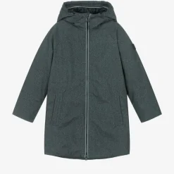 Mayoral Nukutavake Coats & Jackets*Boys Grey Hooded Parka Coat