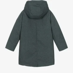 Mayoral Nukutavake Coats & Jackets*Boys Grey Hooded Parka Coat