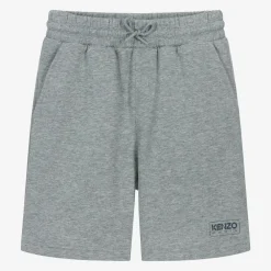 KENZO KIDS Shorts*Boys Grey Marl Cotton Shorts
