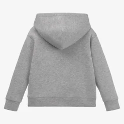 Dolce amp; Gabbana Tops*Boys Grey Marl Jersey Hoodie