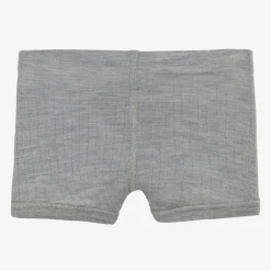 Joha Underwear*Boys Grey Merino Wool Boxer Shorts