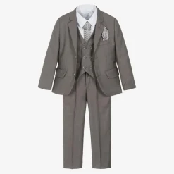 Beau KiD Suits*Boys Grey Trouser Suit