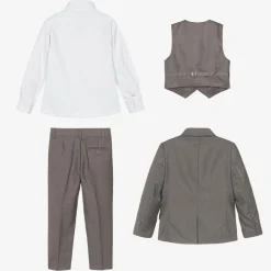 Beau KiD Suits*Boys Grey Trouser Suit
