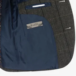 House of Cavani Suits|Suits*Boys Grey Tweed Albert Suit