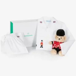 Childrensalon Hampers Gifts|Gifts*Boys Guardsman Pyjamas & Teddy Bear Gift Hamper