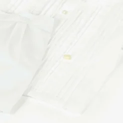 Sarah Louise Outfit Sets|Outfit Sets*Boys Ivory Cotton Buster Suit