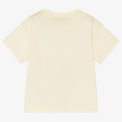 Gucci Tops*Boys Ivory Cotton Cats T-Shirt