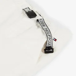 Tommy Hilfiger Shorts*Boys Ivory Organic Cotton Shorts AncientWhite