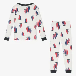 Petit Bateau Nightwear*Boys Ivory Organic Cotton Pyjamas
