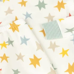 Petit Bateau Nightwear*Boys Ivory Star Pyjamas