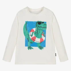 Rock Your Baby Swimwear*Boys Ivory Sun Protective Top (UPF50+)