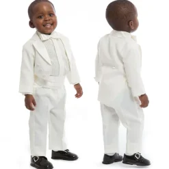 Romano Suits*Boys Ivory Tuxedo Suit