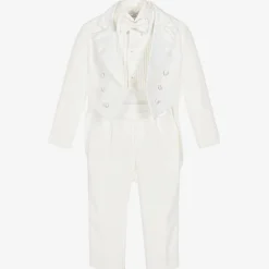 Beau KiD Suits*Boys Ivory Tuxedo Suit